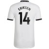 Virallinen pelipaita Manchester United Eriksen 14 Vieras 2022-23 Lyhythihainen - Miesten